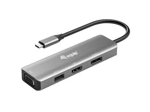 Adaptador USB-C a HDMI/DisplayPort/VGA/USB - Imagen 1
