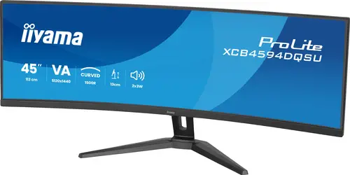 XCB4594DQSU-B1 pantalla para PC 111,8 cm (44") 5120 x 1440 Pixeles Dual QHD LED Negro - Imagen 5