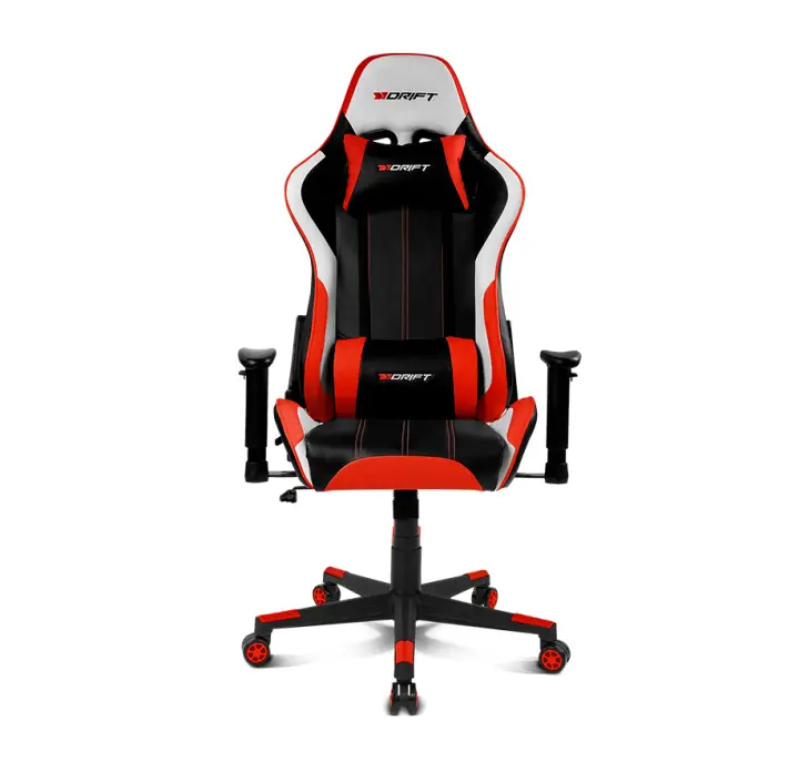 DR175 Silla para videojuegos universal Asiento acolchado Negro, R..