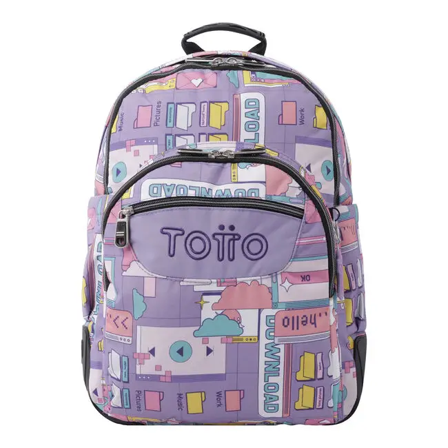 Crayoles mochila Mochila escolar Multicolor Poliéster