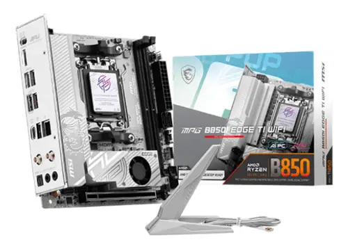 B850I EDGE TI WIFI AMD B850 Zócalo AM5 mini ITX - Imagen 1