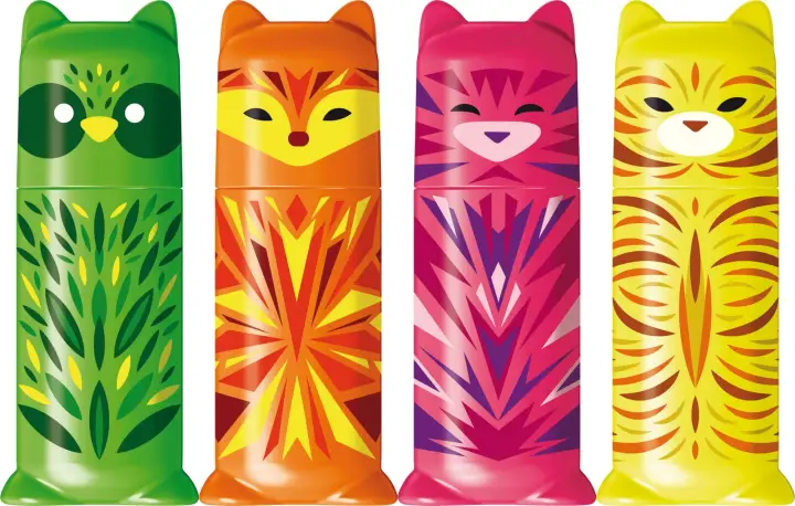 743677 marcador 4 pieza(s) Multicolor