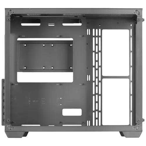 Torre Gaming Custom XXL E-ATX, Ventana Cristal Templado Lateral y Frontal, Estructura Modular Doble Cámara, MCV3, Color Negro - Imagen 6