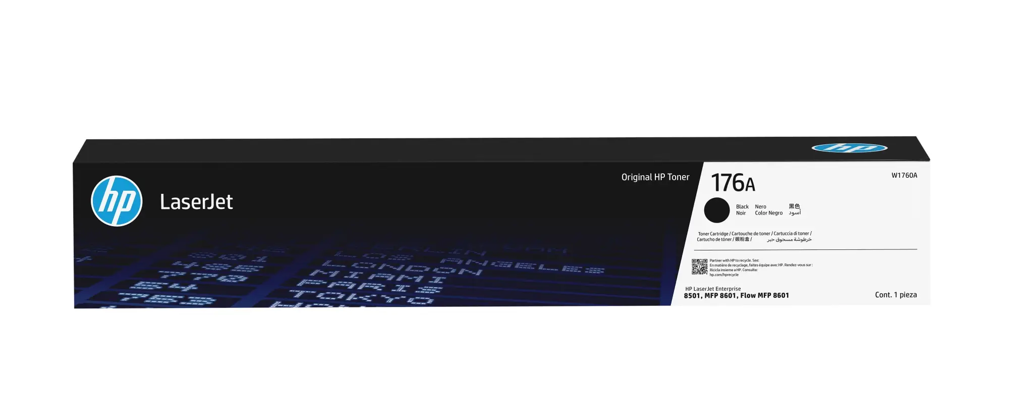 LaserJet Cartucho de Tóner Original 176A negro