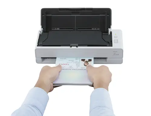 fi-800R Alimentador automático de documentos (ADF) + escáner de alimentación manual 600 x 600 DPI A4 Negro, Blanco - Imagen 4