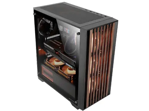 MC-WOOD Midi Tower Negro - Imagen 1