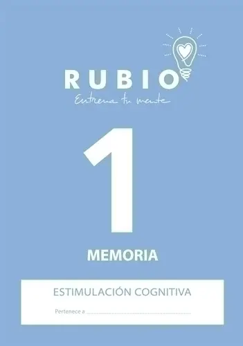 CUADERNO RUBIO A4 ESTIM.COGN.MEMORIA 1 - Pack de 5 unidades
