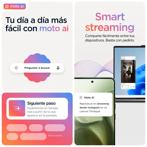 edge 60 16,9 cm (6.67") SIM doble Android 15 5G USB Tipo C 12 GB 512 GB 5200 mAh Verde - Imagen 14