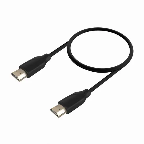 Cable HDMI V2.0 Premium Alta Velocidad / Hec 4K@60Hz 18Gbps, A/M-A/M, Negro, 0.5m - Imagen 2