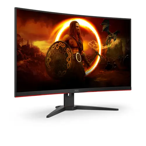 G2 C32G2ZE/BK pantalla para PC 80 cm (31.5") 1920 x 1080 Pixeles Full HD LED Negro, Rojo - Imagen 4