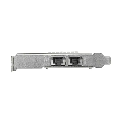 Tarjeta PCIe de Red con 2 Puertos 10G - NIC PCI Express 10GBASE-T & NBASE-T con Chipset Intel-X550AT 10/5/2,5/1GbE - Adaptador de Red Ethernet LAN Multi Gigabit - Imagen 2