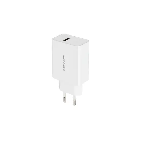 Cargador USB, 5V/2.1A, Blanco - Imagen 1