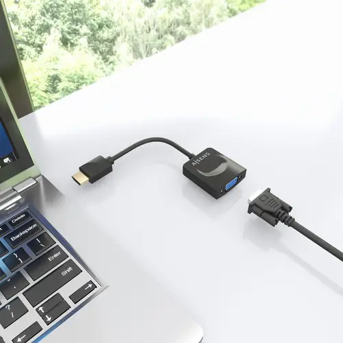 Conversor HDMI a SVGA, HDMI A/M-SVGA/H, Negro, 15?m - Imagen 5
