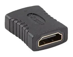 AD-HDMI-01 cambiador de género para cable HDMI 2.0 Negro