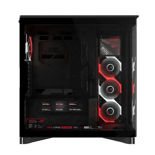 ROG CRONOX GR801 CURVE TG ARGB BLACK Midi Tower Negro - Imagen 8