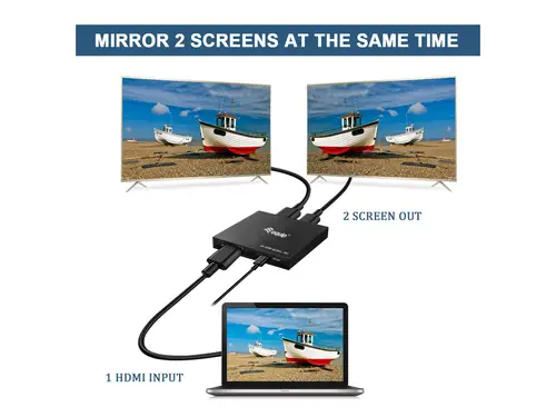 332715 divisor de video HDMI 2x HDMI - Imagen 4