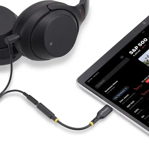 Adaptador de Audio USB-C a 3,5mm TRRS Minijack - Adaptador de Audio USB Tipo C para Auriculares con Micrófono - DAC de 32bits - de Portátil/Móvil/Tablet - Compatible con USB-C/Thunderbolt - Imagen 6