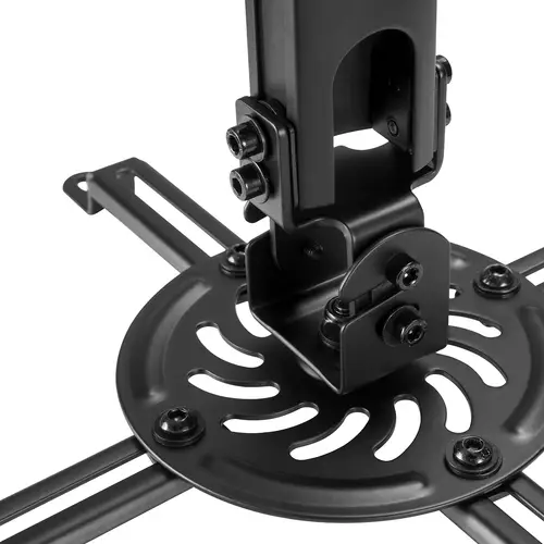 Soporte Universal Giratorio, Inclinable y Extensible de Techo para Proyector 13.5Kg, Negro - Imagen 4