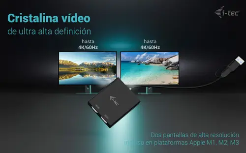 USB-A/USB-C Dual 4K/60 Hz HDMI Video Adapter - Imagen 6