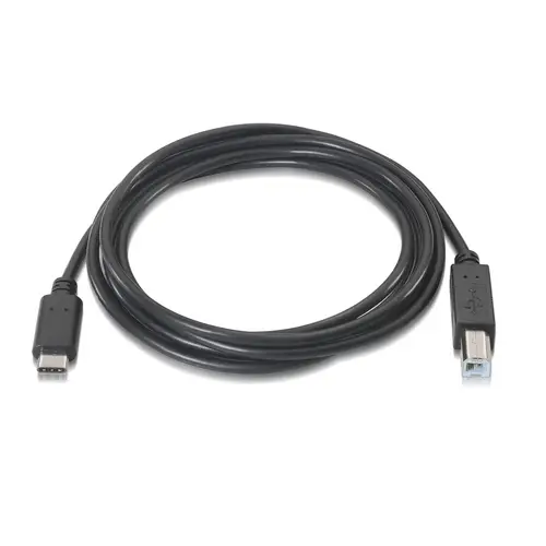 A107-0053 cable USB USB 2.0 1 m USB C USB B Negro - Imagen 2