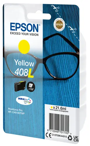 Singlepack Yellow 408L DURABrite Ultra Ink - Imagen 2