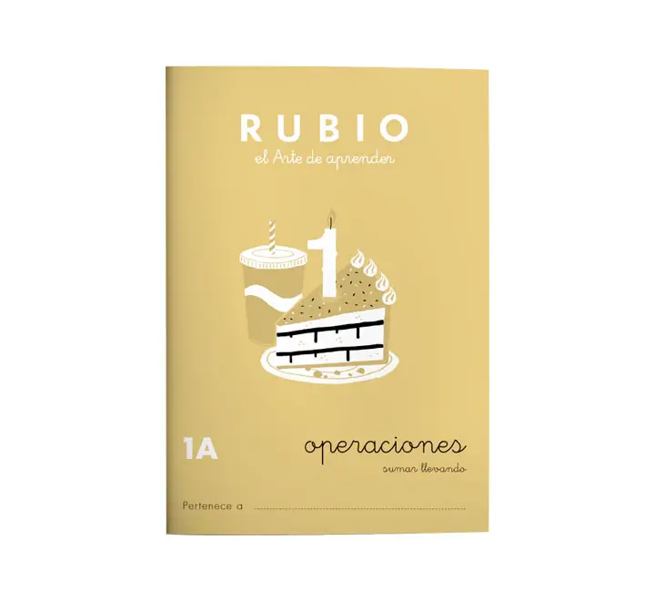 CUADERNO RUBIO A5 OPERAC.y PROBLEMAS  1A - Pack de 10 unidades