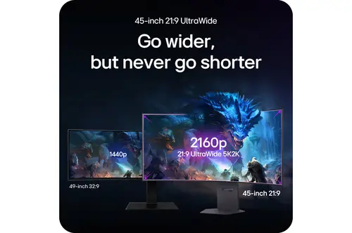 UltraGear pantalla para PC 114,3 cm (45") 5120 x 2160 Pixeles 5K Ultra HD OLED Negro - Imagen 6