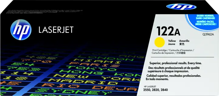 122A Yellow Original LaserJet Toner Cartridge cartucho de tóner ..
