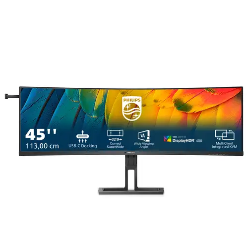 6000 series 45B1U6900C/00 LED display 113 cm (44.5") 5120 x 1440 Pixeles UltraWide Dual Quad HD Negro - Imagen 10
