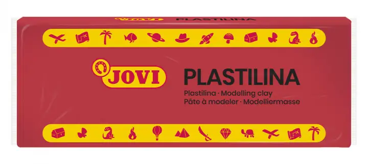 PLASTILINA Pasta de modelar 2,25 kg Rojo 1 pieza(s)