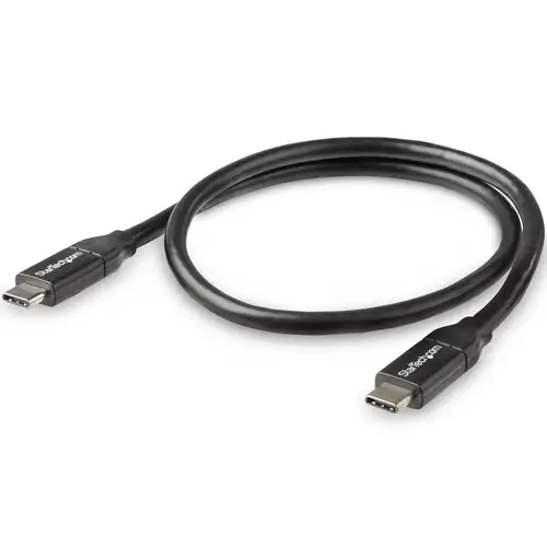 Cable de 50cm USB-C a USB-C con capacidad para Entrega de Alimentación de 5A - USB TipoC - Cable de Carga USBC - USB 2.0 - Imagen 4