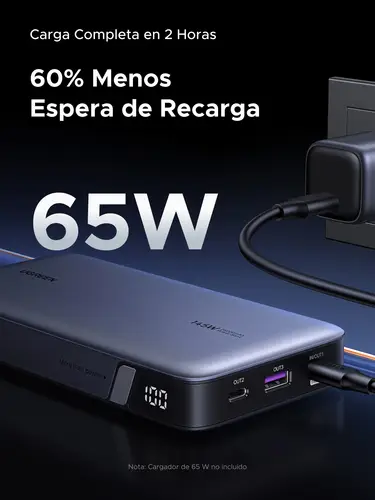 90597A batería externa 25000 mAh Gris - Imagen 6