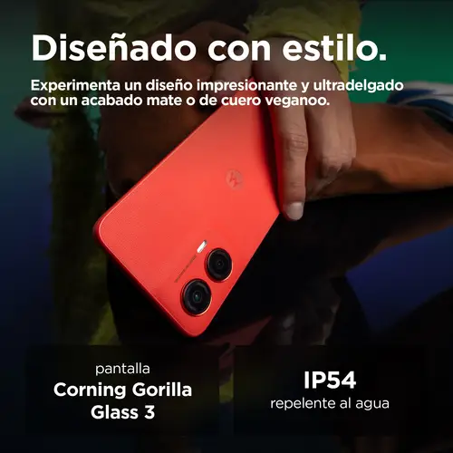 moto G35 5G 17,1 cm (6.72") SIM doble Android 14 USB Tipo C 8 GB 256 GB 5000 mAh Rojo - Imagen 7