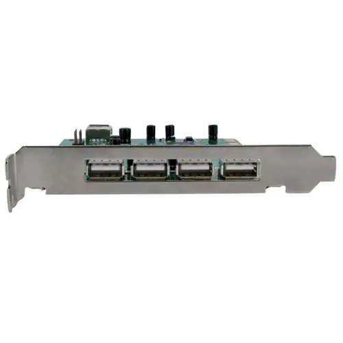 Adaptador Tarjeta PCI USB 2.0 de Alta Velocidad 7 Puertos - 4 Externos y 3 Internos - Imagen 4