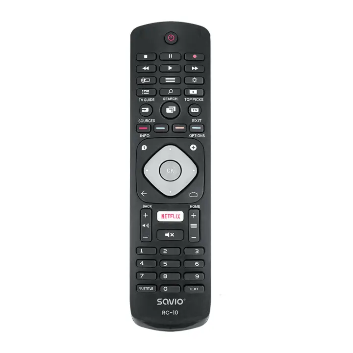RC-10 do TV Philips mando a distancia IR inalámbrico Botones