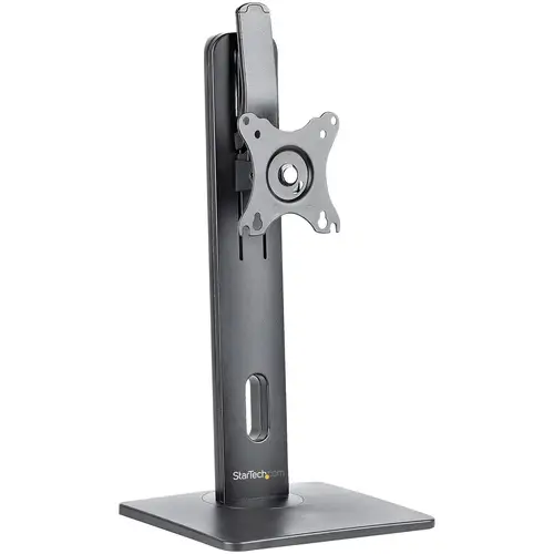Soporte para un Monitor - Base para Monitor con Ajuste de Altura - para Monitores VESA de hasta 32" (7kg) - Soporte Ergonómico para Escritorio - con Inclinación/Giro/Rotación - Imagen 4
