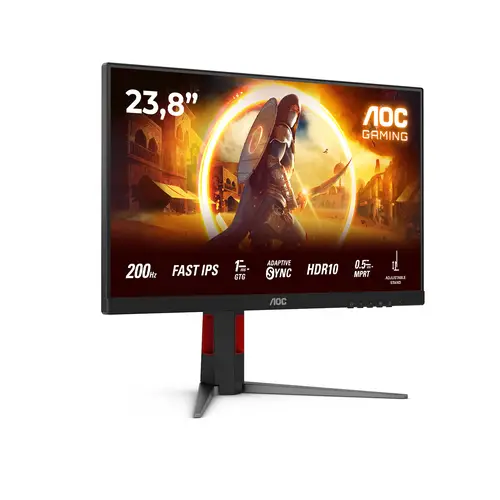G4 24G4HA pantalla para PC 60,5 cm (23.8") 1920 x 1080 Pixeles Full HD LED Negro, Rojo - Imagen 20