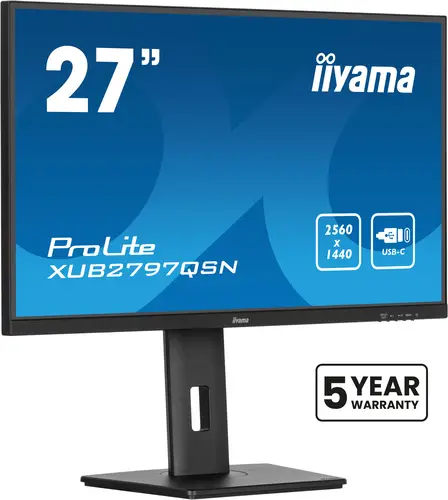 ProLite XUB2797QSN-B2 pantalla para PC 68,6 cm (27") 2560 x 1440 Pixeles 2K Ultra HD LED Negro - Imagen 13