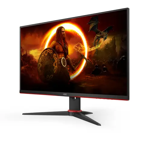G2 24G2ZE/BK LED display 60,5 cm (23.8") 1920 x 1080 Pixeles Full HD Negro, Rojo - Imagen 4