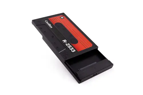 SlimChase R-2533 Carcasa de disco duro/SSD Negro, Rojo 2.5" - Imagen 4