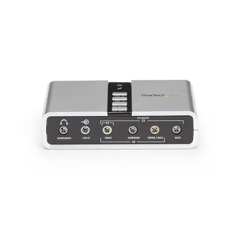 Tarjeta de Sonido 7,1 USB Externa Adaptador Conversor puerto SPDIF Audio Digital Óptico - Imagen 2
