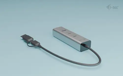 Metal Universal Charging HUB 2xUSB-C + 2x USB-A Port + Power Delivery 85W - Imagen 3