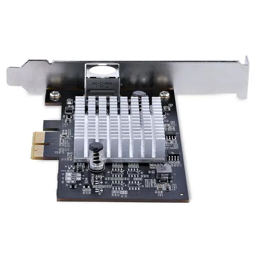 Tarjeta PCIe Adaptadora de Red de 1 Puerto RJ45 10Gb para PC o Servidor, Tarjeta PCI Express Ethernet de 6 Velocidades Compatible con Tramas Jumbo, 10GBASE-T/NBASE-T - Imagen 4