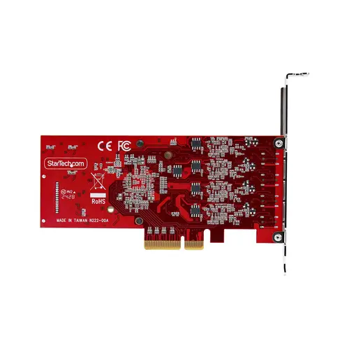 Tarjeta PCIe USB-C de 4 Puertos - Hub Interno USB Tipo C - USB 3.2 10Gb - 4 Controladores Independientes USB - TAA - Imagen 6