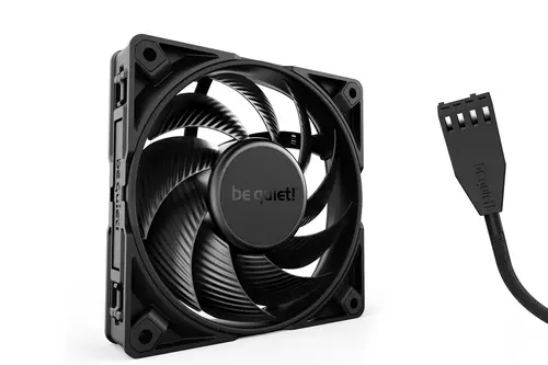 SILENT WINGS PRO 4 | 120mm PWM Carcasa del ordenador Ventilador 12 cm Negro 1 pieza(s) - Imagen 2