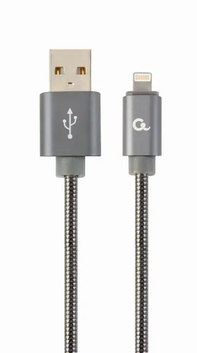 CC-USB2S-AMLM-1M-BG cable de conector Lightning 8 m Gris