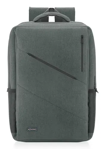 Mochila urbana y de oficina para portatil 15,6, Gris - Imagen 1