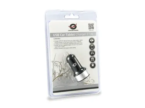 CUSBCAR2A cargador de dispositivo móvil Plata Auto - Imagen 6