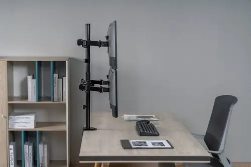 Soporte de escritorio articulado para monitor cuádruple de 17"-32 - Imagen 7