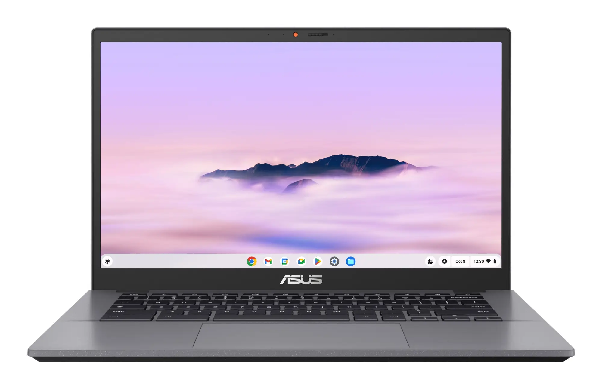 Chromebook Plus CX34 CB3402CVA-MW1596 - Ordenador Portátil 14" Full HD (Intel Core 5 120U, 8GB RAM, 256GB UFS, Graphics, ChromeOS) Gris Rocoso - Teclado QWERTY español